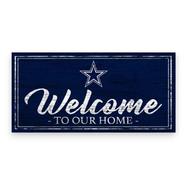 Dallas Cowboys Home Sign