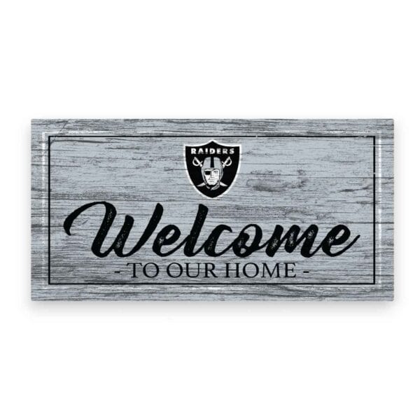 Las Vegas Raiders Home Sign
