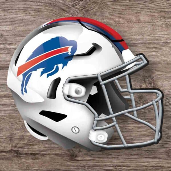Buffalo Bills Helmet Sign