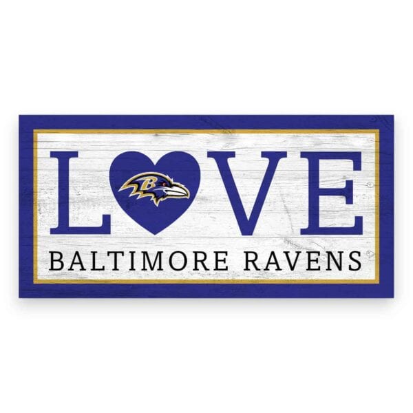 Baltimore Ravens Love Sign