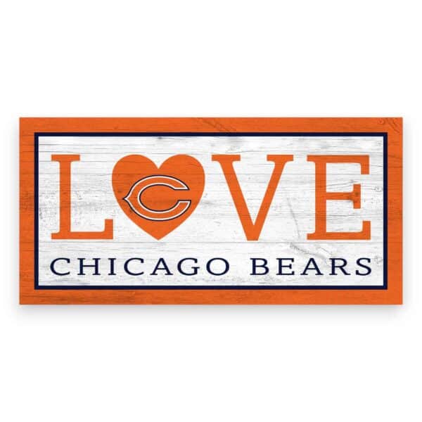 Chicago Bears Love Sign