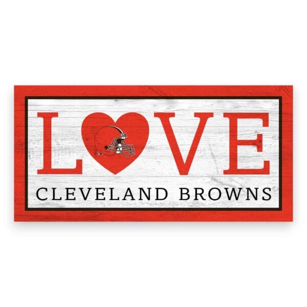 Cleveland Browns Love Sign