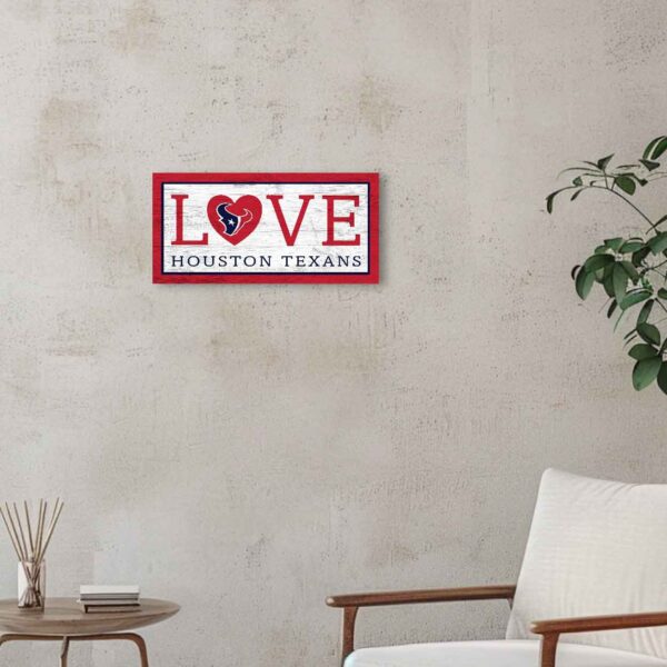 Houston Texans Love Sign