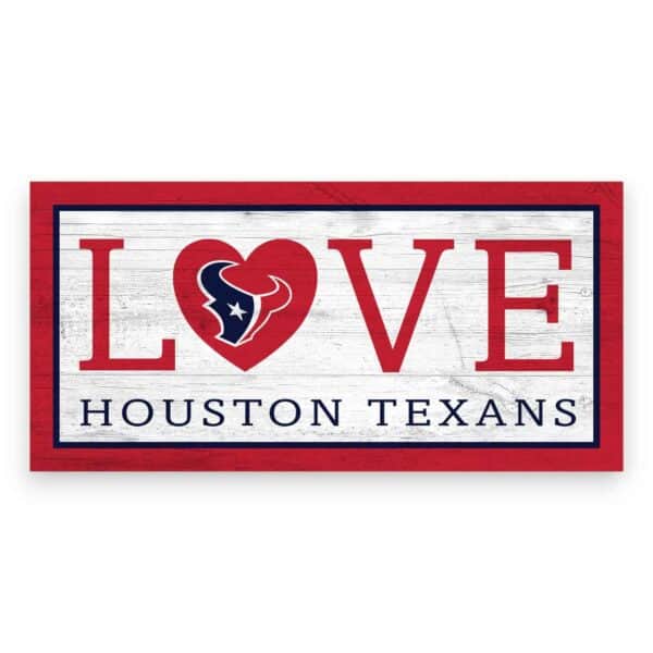 Houston Texans Love Sign