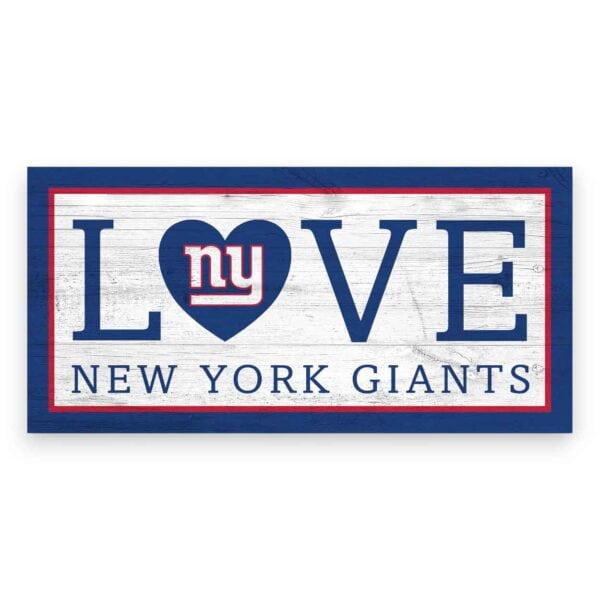 NY Giants Love Sign