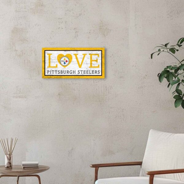 Pittsburgh Steelers Love Sign