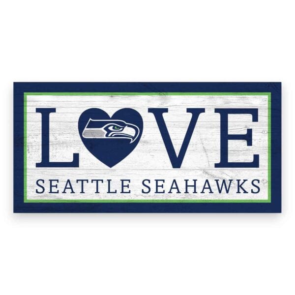 Seattle Seahawks Love Sign