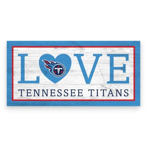 Tennessee Titans Love Sign