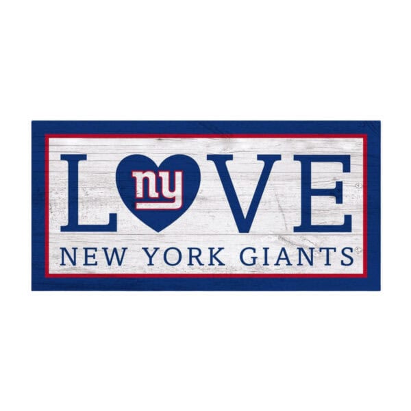 NY Giants Love Sign