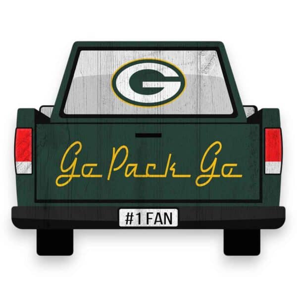 Green Bay Packers Tailgate Sign