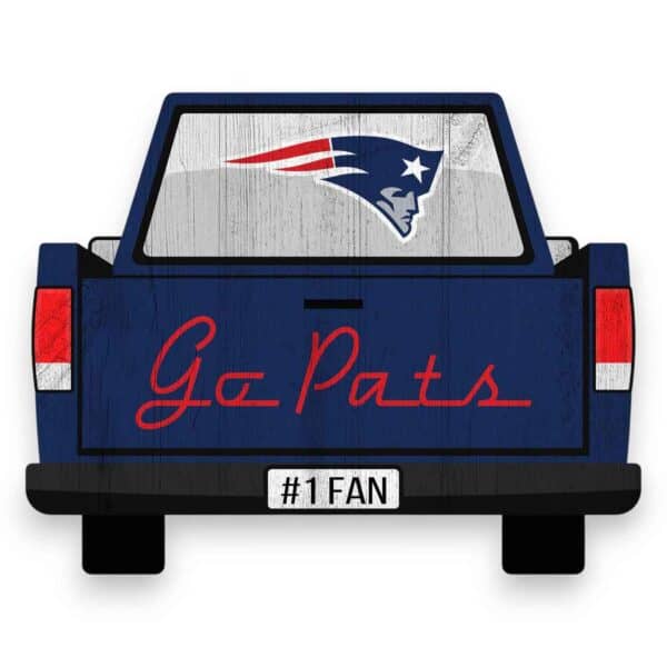 New England Patriots Tailgate Sign