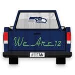 Seattle Seahawks Tailgate Sign