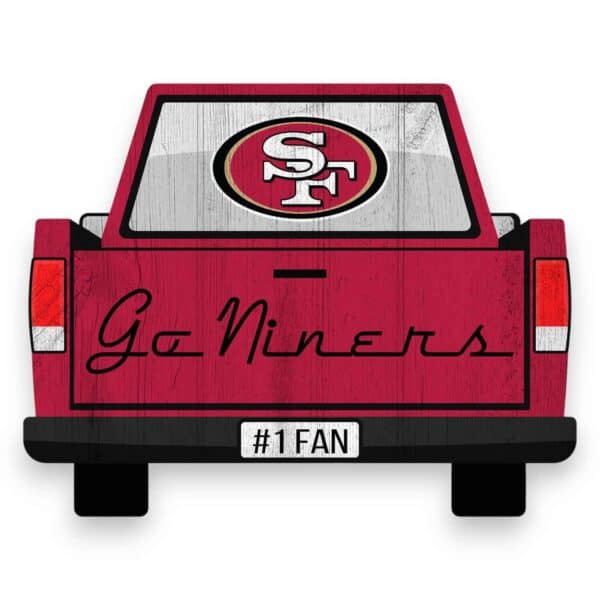 SF 49ers Tailgate Sign