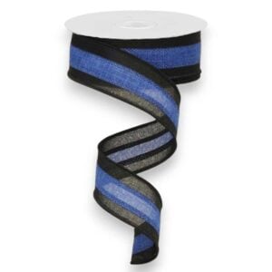 1.5" Thin Blue Line Ribbon - 10
yards