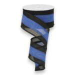 2.5" Thin Blue Line Ribbon - 10
yards