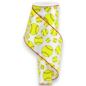 4" Softball Ribbon - 10 yards