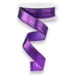 7/8" Purple Metallic Ribbon - 10
yards