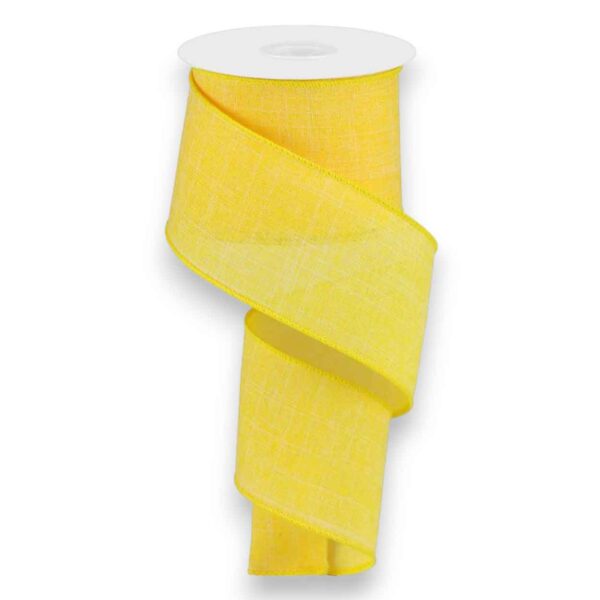 2.5" Dark Yellow Ribbon - 10 yards