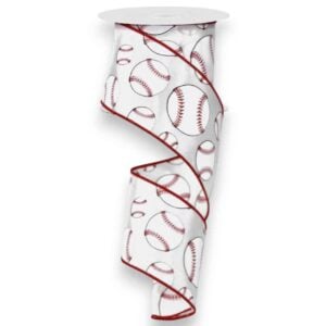 2.5" Baseball Ribbon - 10 yards