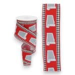 2.5" Alabama State Ribbon - 10 yards