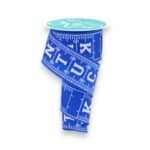2.5" Kentucky Football Field Ribbon - 10 yards