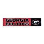 Georgia Bulldogs Rectangle Sign Metal