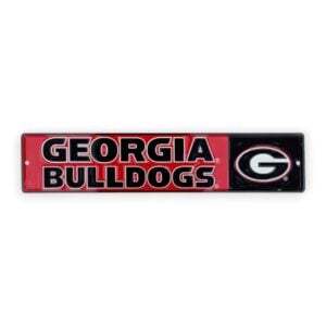 Georgia Bulldogs Rectangle Sign Metal