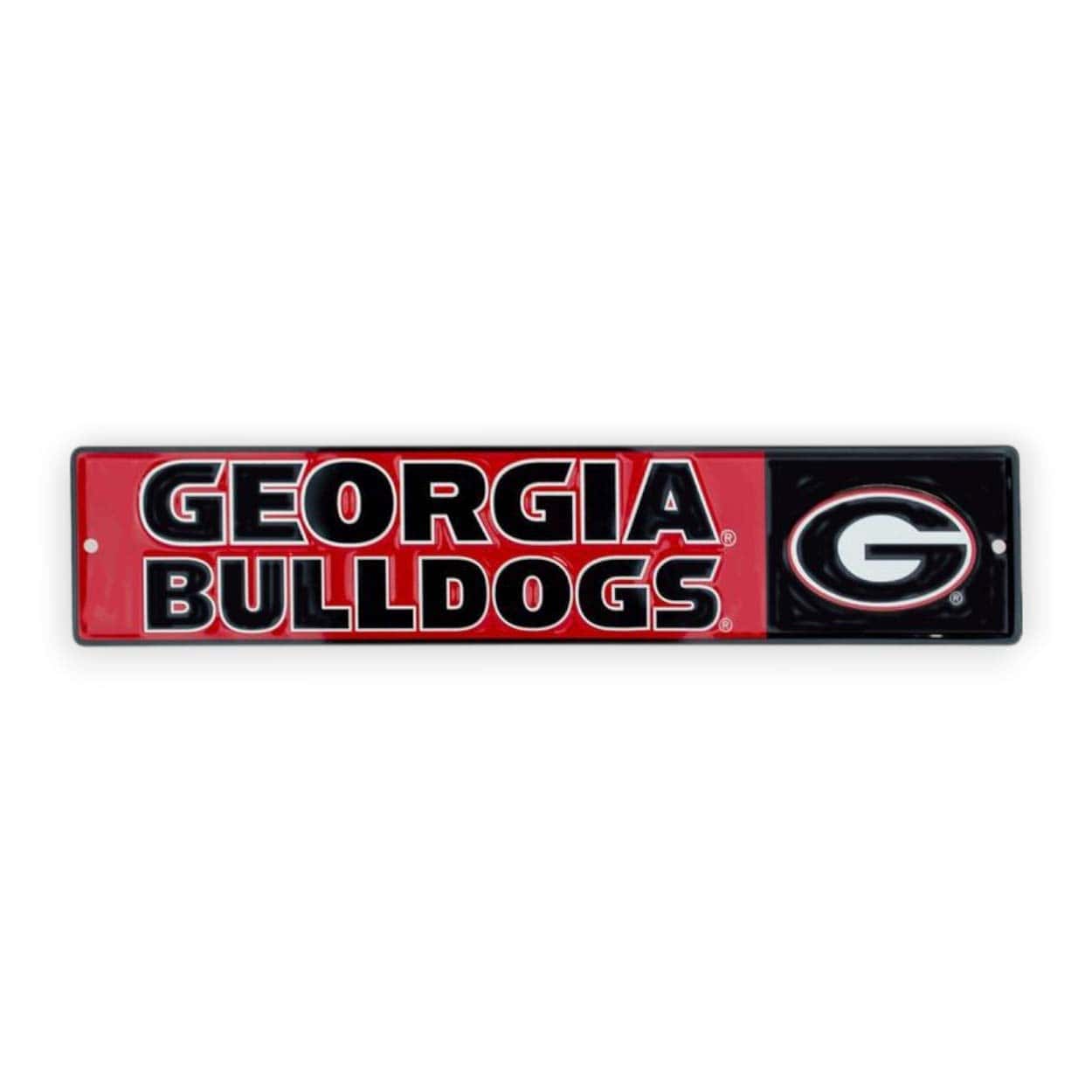 Georgia Bulldogs Rectangle Sign Metal