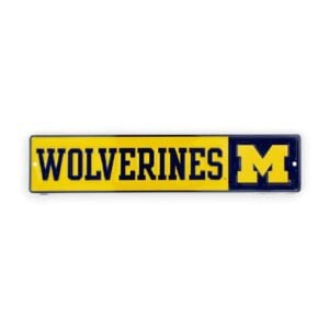 Michigan Wolverines
Rectangle Sign Metal