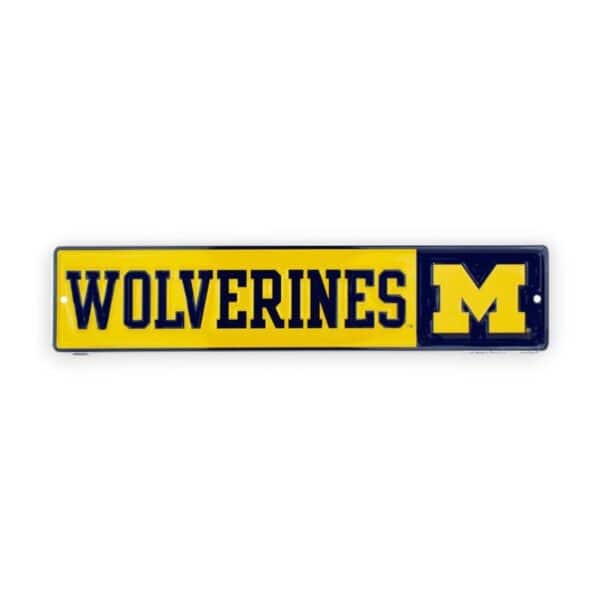 Michigan Wolverines
  Rectangle Sign Metal