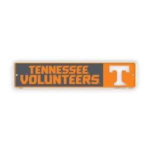 Tennessee Vols Rectangle Sign Metal