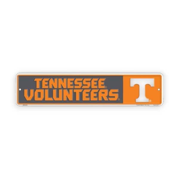 Tennessee Vols Rectangle Sign Metal
