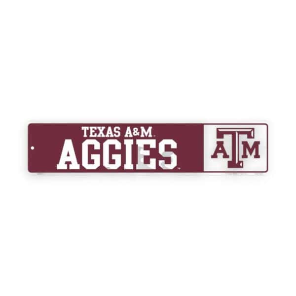 Texas Tech Rectangle Sign Metal