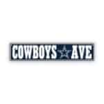 Dallas Cowboys Rectangle Sign
  Metal