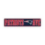 Patriots Rectangle Sign Metal