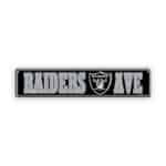 Las Vegas Raiders Rectangle
  Sign Metal