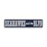 Seattle Seahawks Rectangle
  Sign Metal