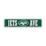 NY Jets Rectangle Sign Metal