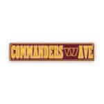 Commanders
  Rectangle Sign Metal