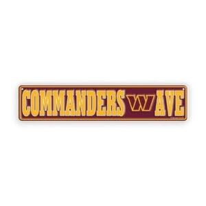 Commanders
  Rectangle Sign Metal