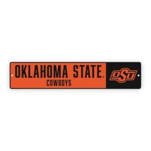Oklahoma State Rectangle Sign Metal