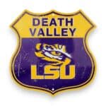LSU Shield Sign