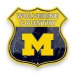 Michigan Shield Sign