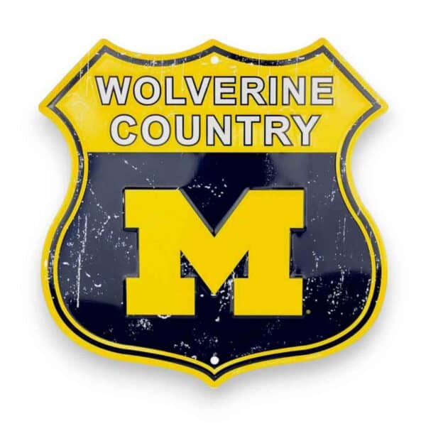 Michigan Shield Sign