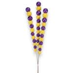 Purple Yellow Ball Spray
