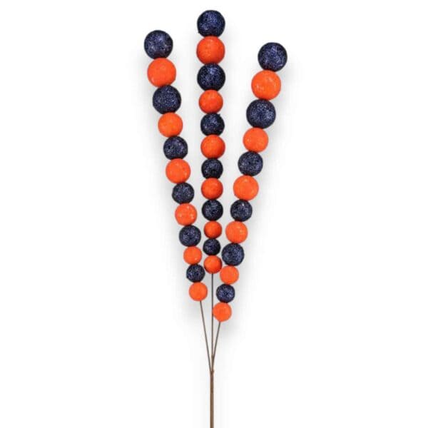 Navy Orange Ball Spray