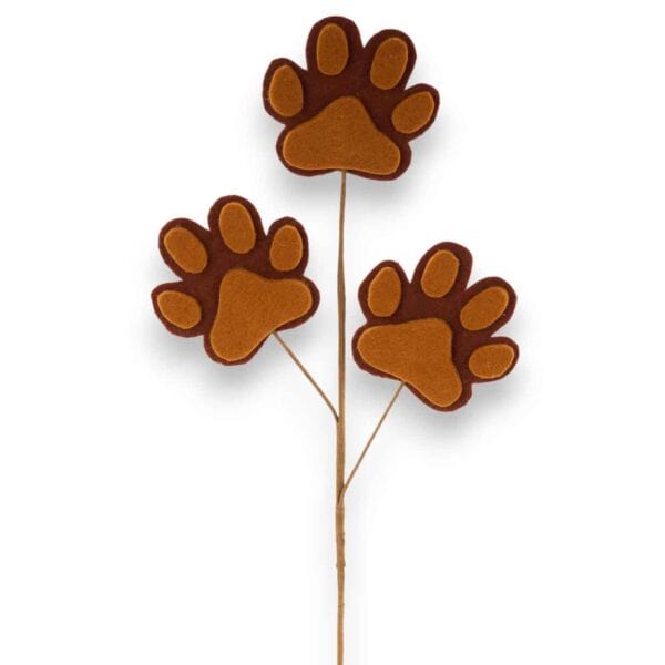 Brown Paw Print Spray