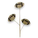 Gold Black Football Spray