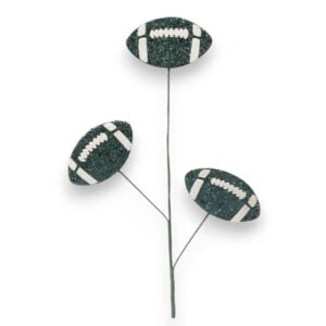 Green White Football Spray
