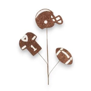 Brown and White Football Pick